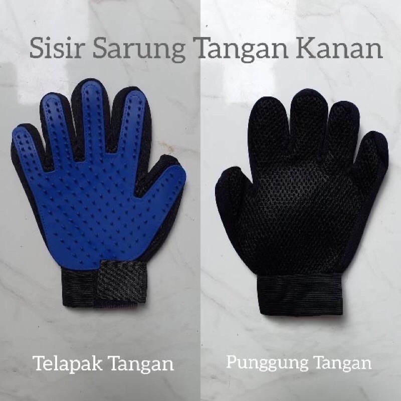 TRUE TOUCH SIKAT BULU HEWAN PET BRUSH SISIR BULU HEWAN SIKAT ANJING SIKAT KUCING SIKAT MANDI HEWAN