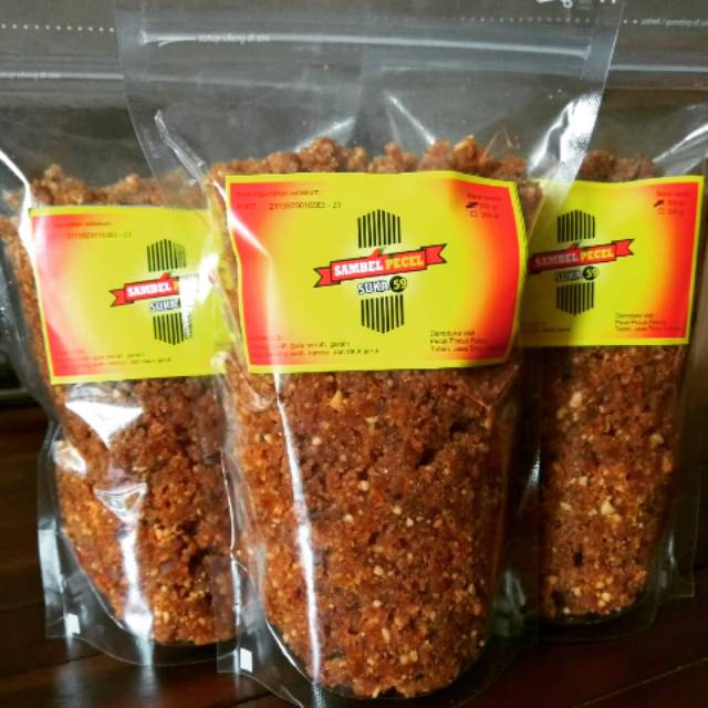 

Sambel Pecel Pincuk Madiun 500gr