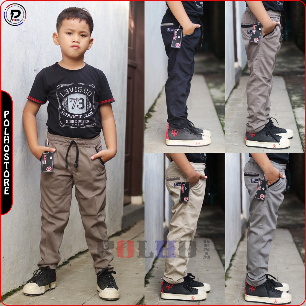 Celana Cargo Anak / Celana Chino Anak / Celana Anak Usia 1-12 Tahun