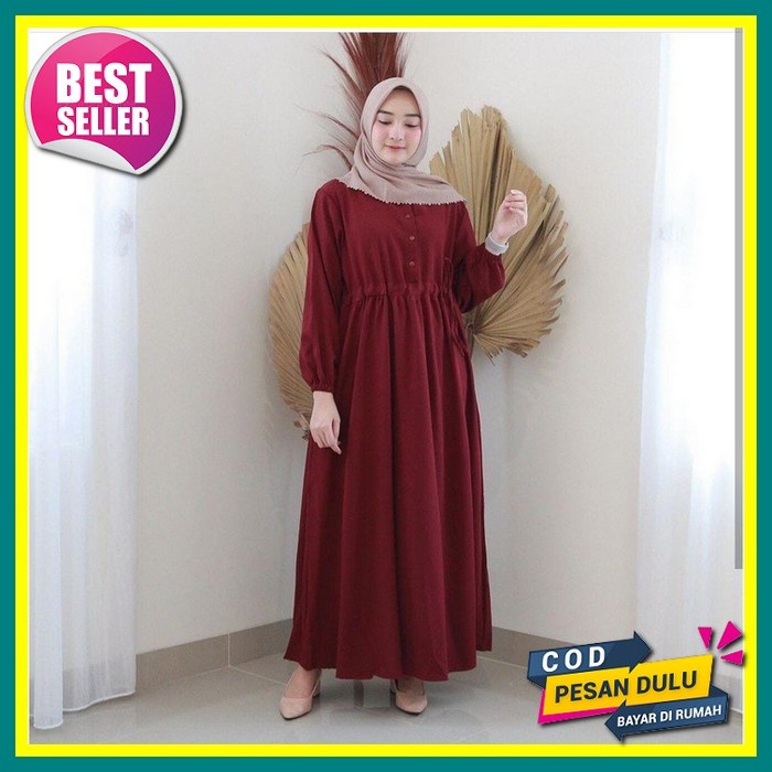 New Product Daisy Dress //Gamis Remaja Kekinian//Korean Style Busui Gamis Remaja Terbaru Gamis Kekin