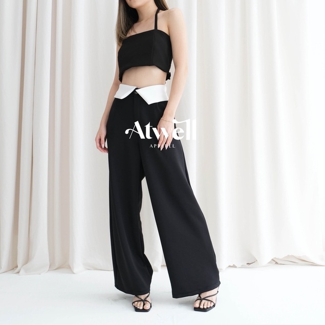 Xander High Waist Culotte Pants