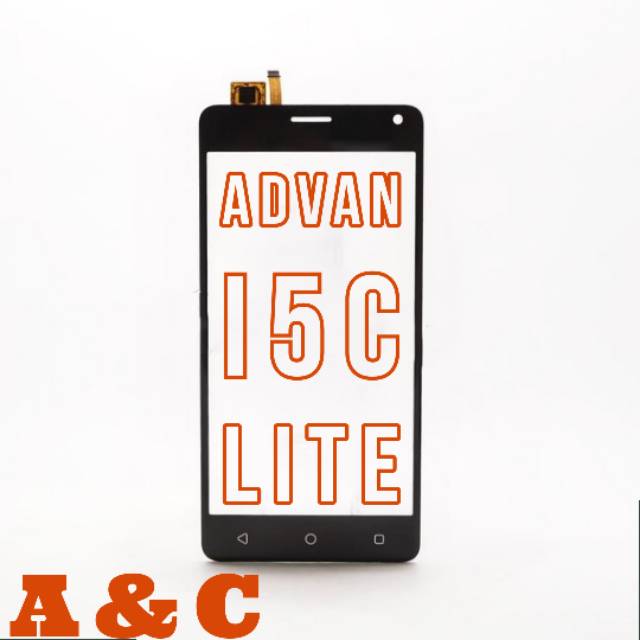 TOUCHSCREEN Advan I5C Lite Layar Sentuh HITAM