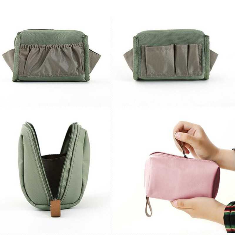 (BISA COD) FTIHSHPPURDORED Tas Kosmetik Alat Make Up Pouch Korean Style - B04108