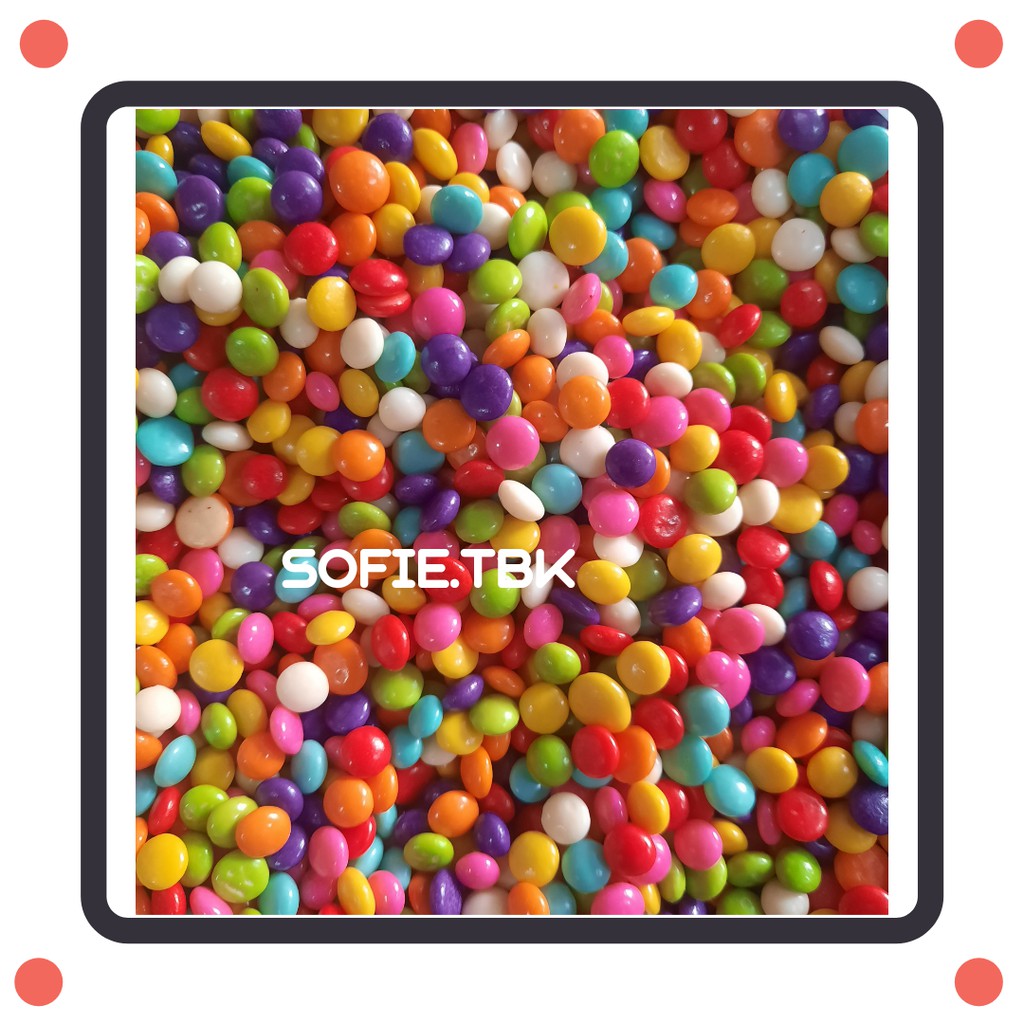 

Elmer Coklat Chip & Rainbow chip 1/2 bulat (100gram)