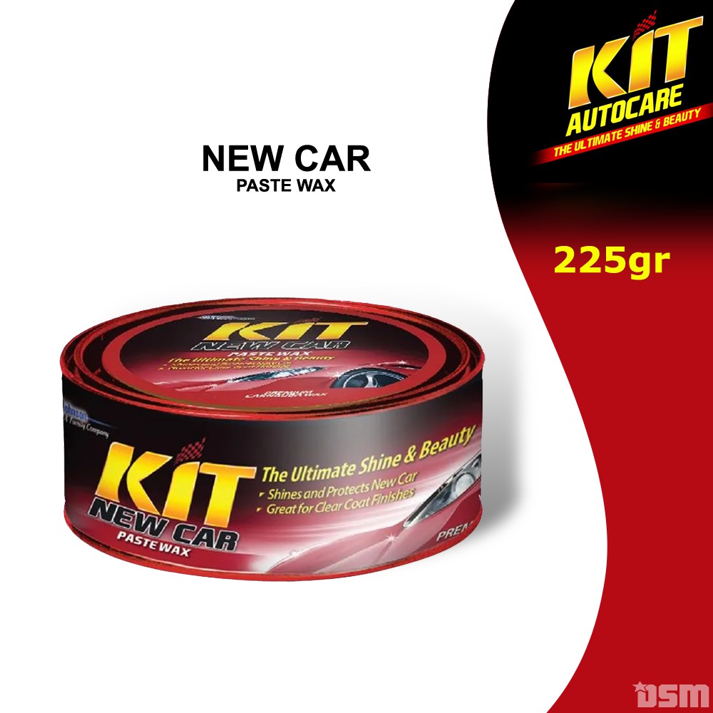 KIT New Car Pate Wax - 225 gr / Mengandung Premium Carnauba Wax / DSM