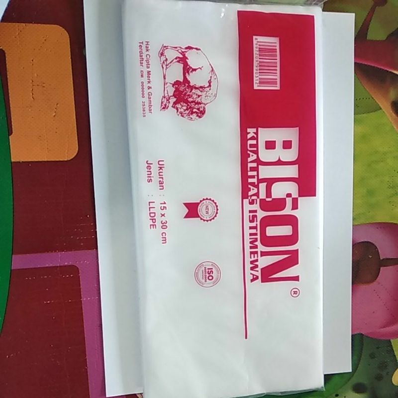 Plastik PE Bison 15x30