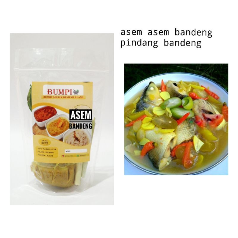 

bumpi cirebon /bumbu masak / bumbu instan / oleh oleh cirebon / 100grm