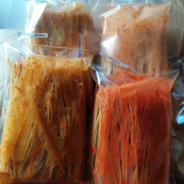 

Mie lidi dan mie lidi gepeng gurih