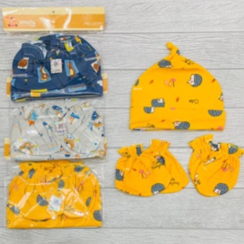 PROMO 7.7 SALE !!! TOPI BAYI SET VINATA-TOPI SARUNG TANGAN DAN SARUNG KAKI-TOPI BAYI BARU LAHIR-TOPI BAYI NEWBORN