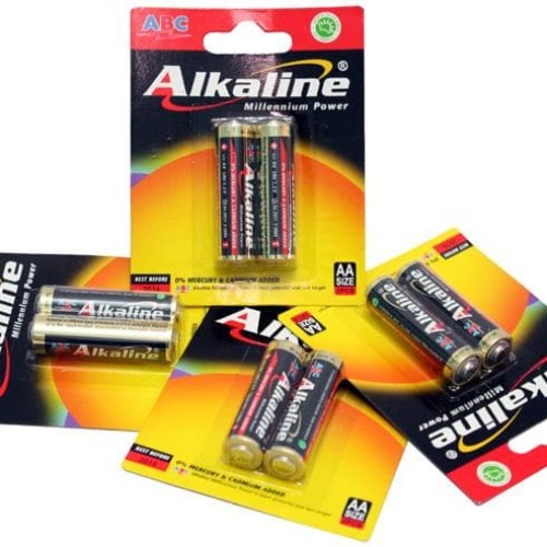 ISI 2PCS Batu Baterai Alkaline AA - 1.5 V Battery ABC Alkaline A2 - Baterai Jam Baterai Mainan