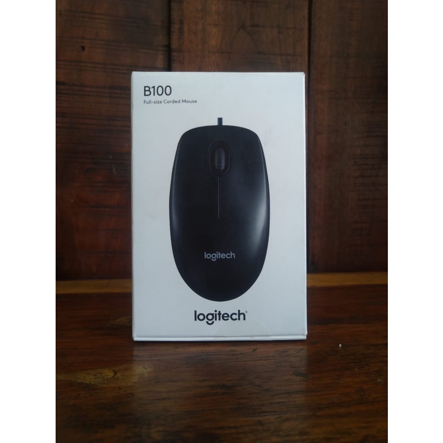 Mouse usb Logitech B100 original,Mouse kabel Logitech B100
