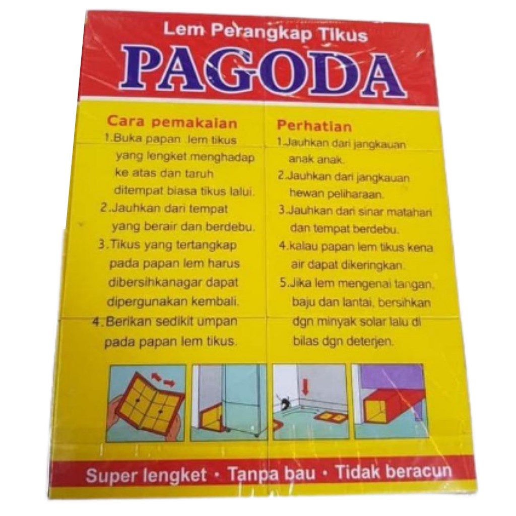 LEM TIKUS PAPAN - PERANGKAP TIKUS SUPER LENGKET