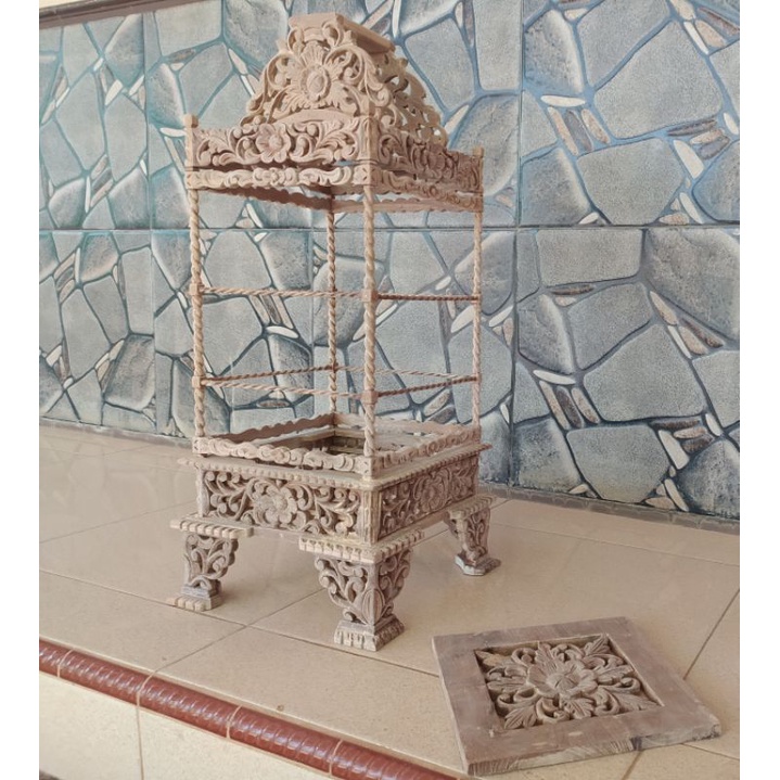 sangkar burung pleci ukir