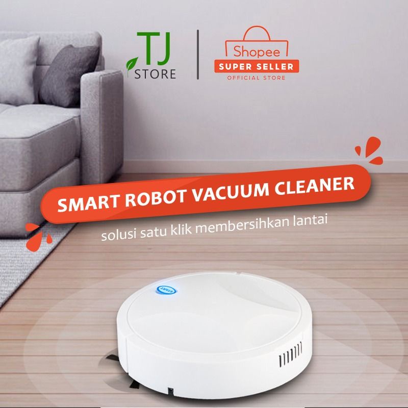 Jual Robot Cleaner / Robot Vacum / Pembersih Lantai Debu Multifungsi ...