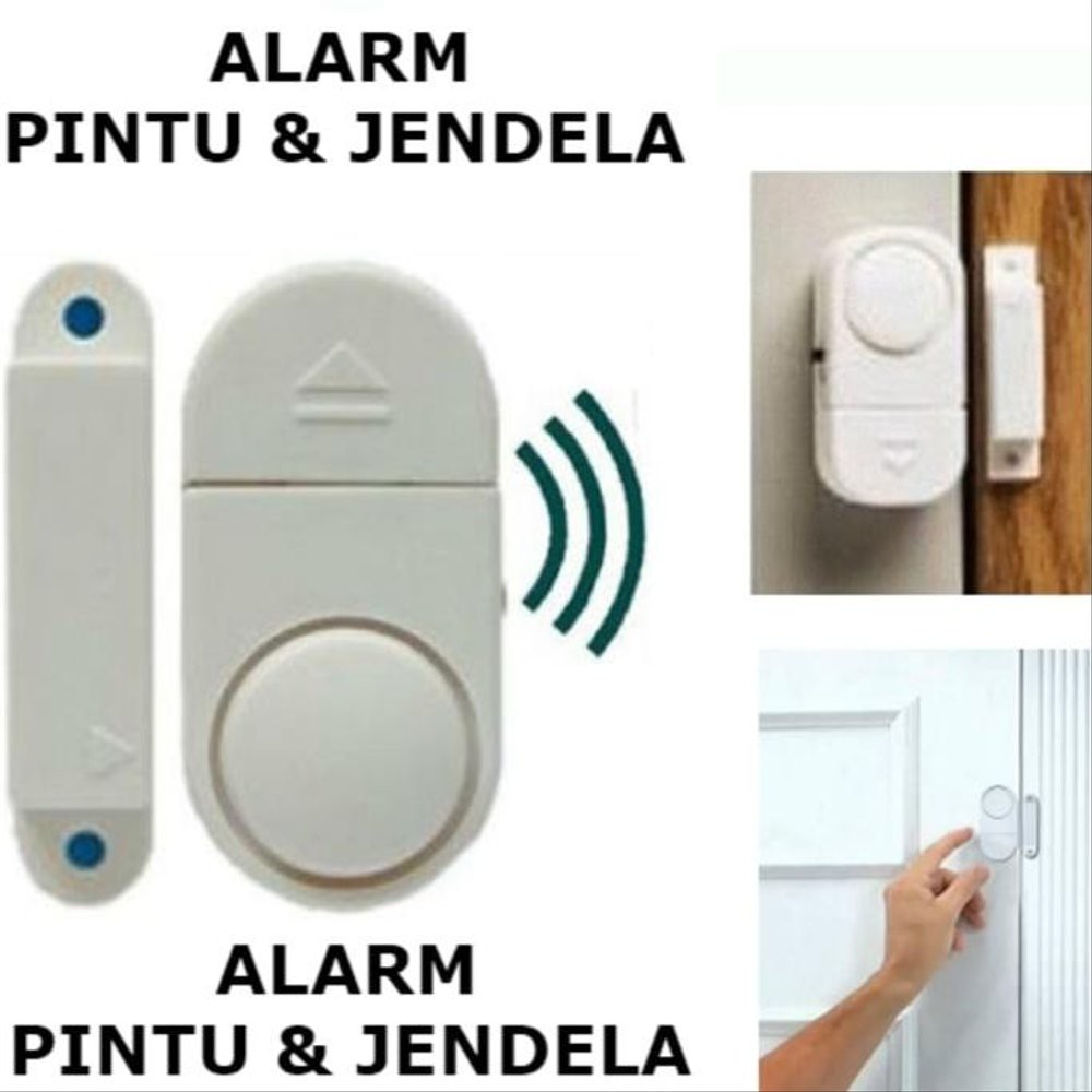 Alarm Pintu Anti Maling Door Window Entry Alarm Bunyi Sensor Alarm Jendela Pengaman Rumah