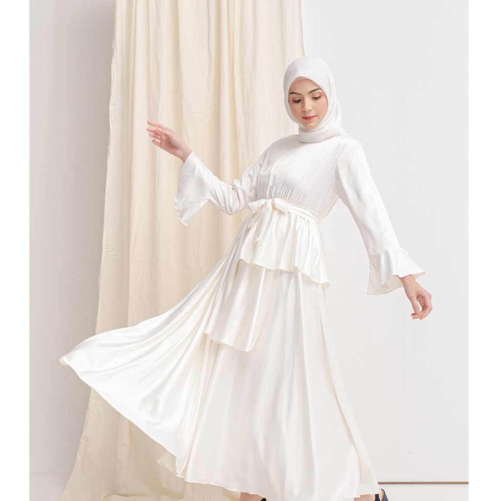 Adelaide Dress in White