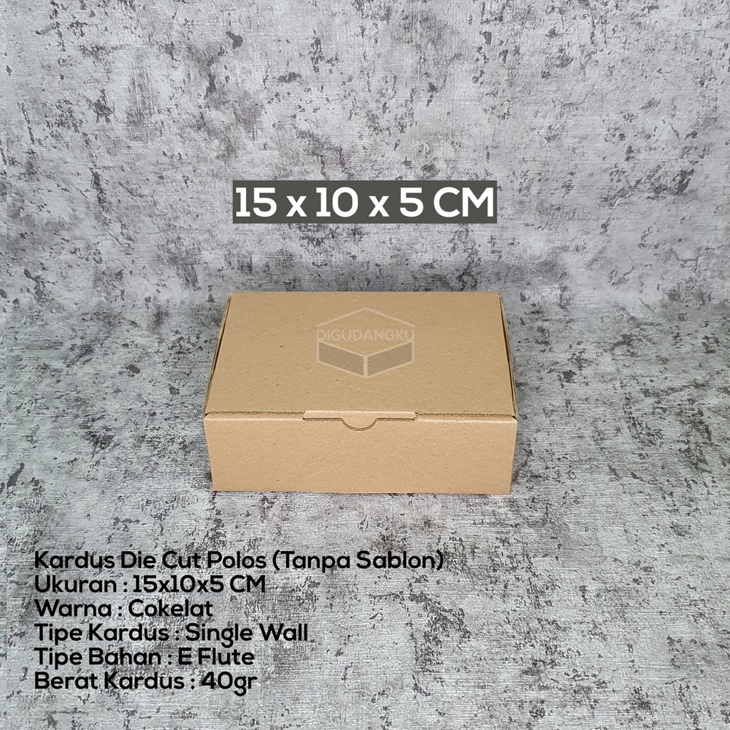 

Kardus Die Cut Packaging Uk. 15x10x5cm | Kotak Kado / Kotak Hampers / Gift Box Packaging Model Pizza Box Digudangku