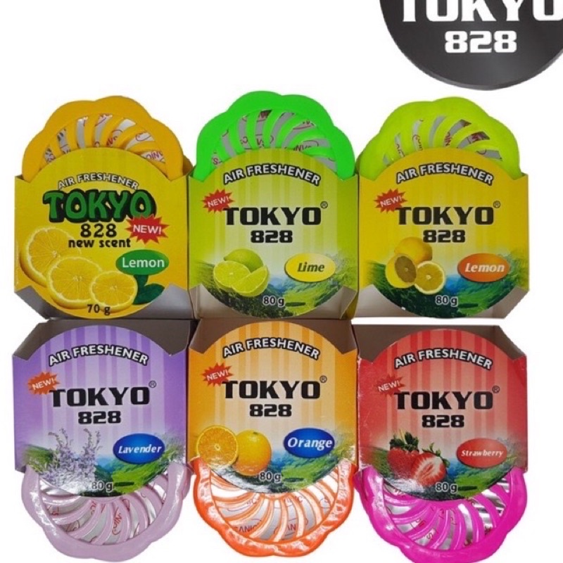 Air Freshener Merk Tokyo 828 Lemon Lime Lavender/pengharum ruangan/ Pengharum Mobil / Pewangi Toilet