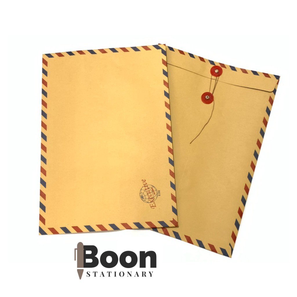 

(PAK) Amplop Coklat Air Mail Tali 310 Executive
