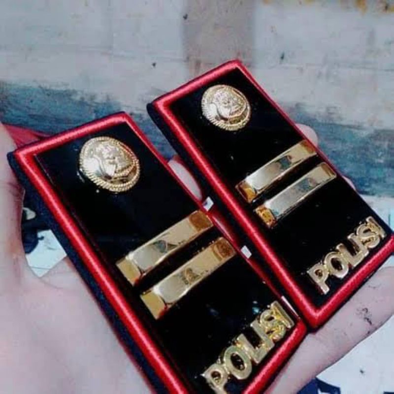 PANGKAT POLISI IPTU AKRILIK