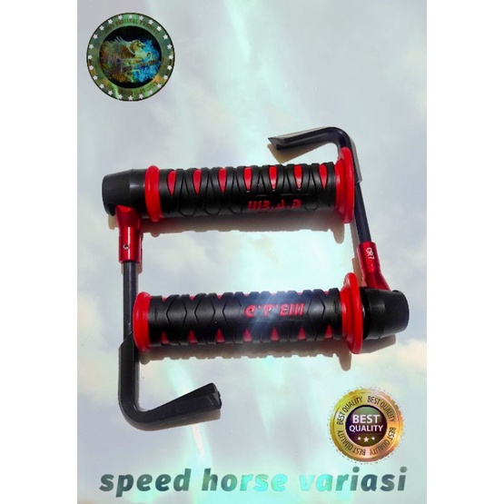 Paket 2 item Paket Variasi Proguard L Rizoma plus Handhrip Katana Universal untuk semua motor