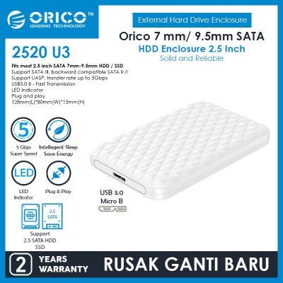 Casing Hardisk External HDD External Case 2.5 USB 3.0 ORICO 2520U3