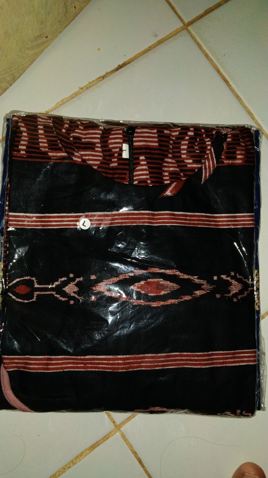 Atasan Batik Dolby Dolbi Dobby Doby Tenun Sutra Tulis Halus Katun Atbm Baron ,sarombit Atasan