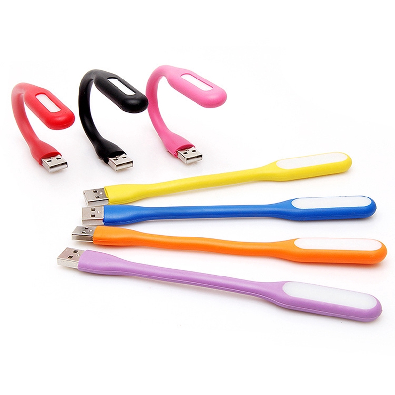 Lampu LED USB Portable Warna Warni untuk Travel / Hadiah