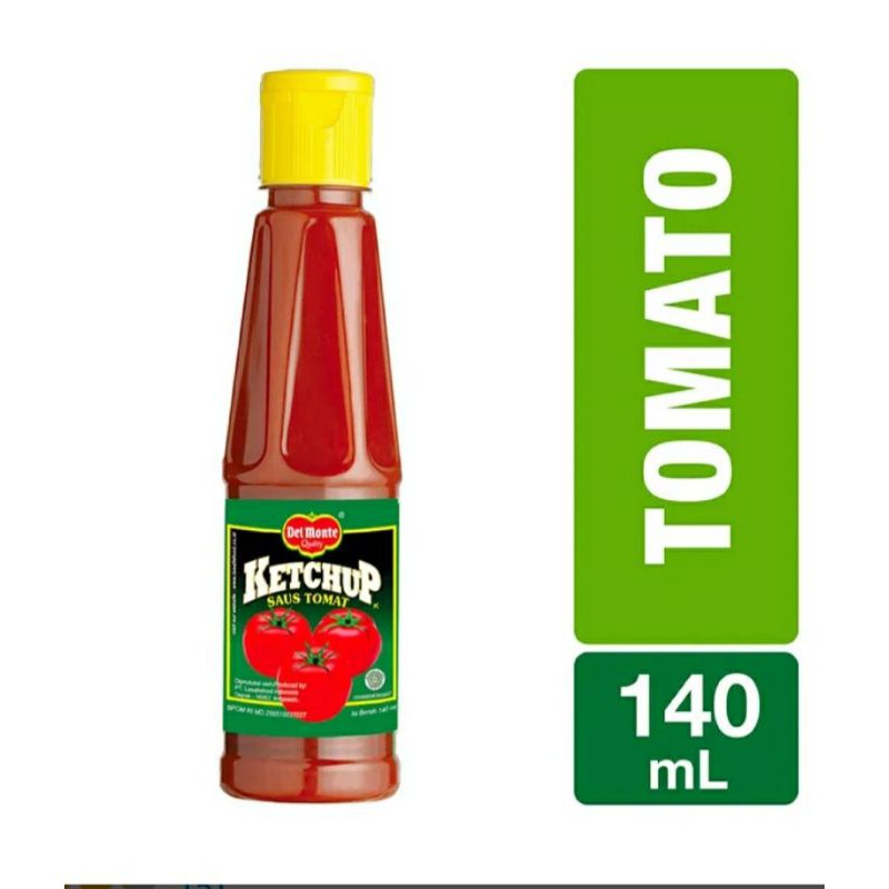 Delmonte Saus Tomat 140 ml, Delmonte Saus Extra Hot 140 ml