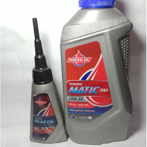 Oli Federal Matic 0.8L Dan Oli Gardan Federal