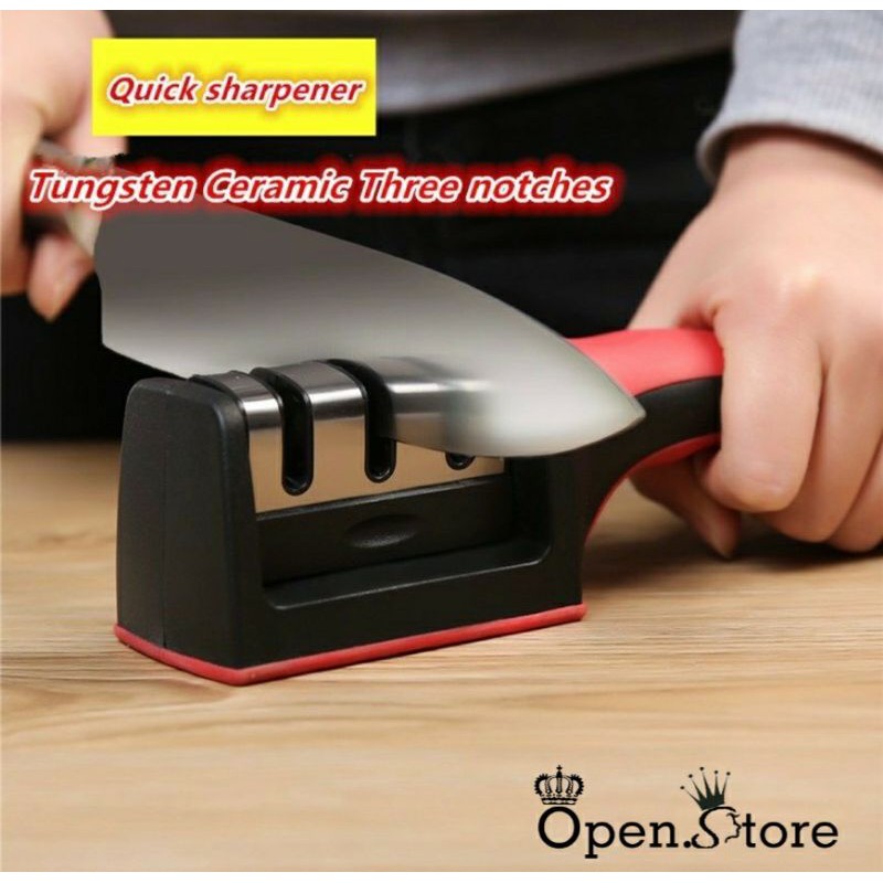 ALAT PENGASAH PISAU TAJAM DALAM 5 DETIK ASAHAN KNIFE SHARPNER IMPORT MURAH DAPUR PROFESIONAL