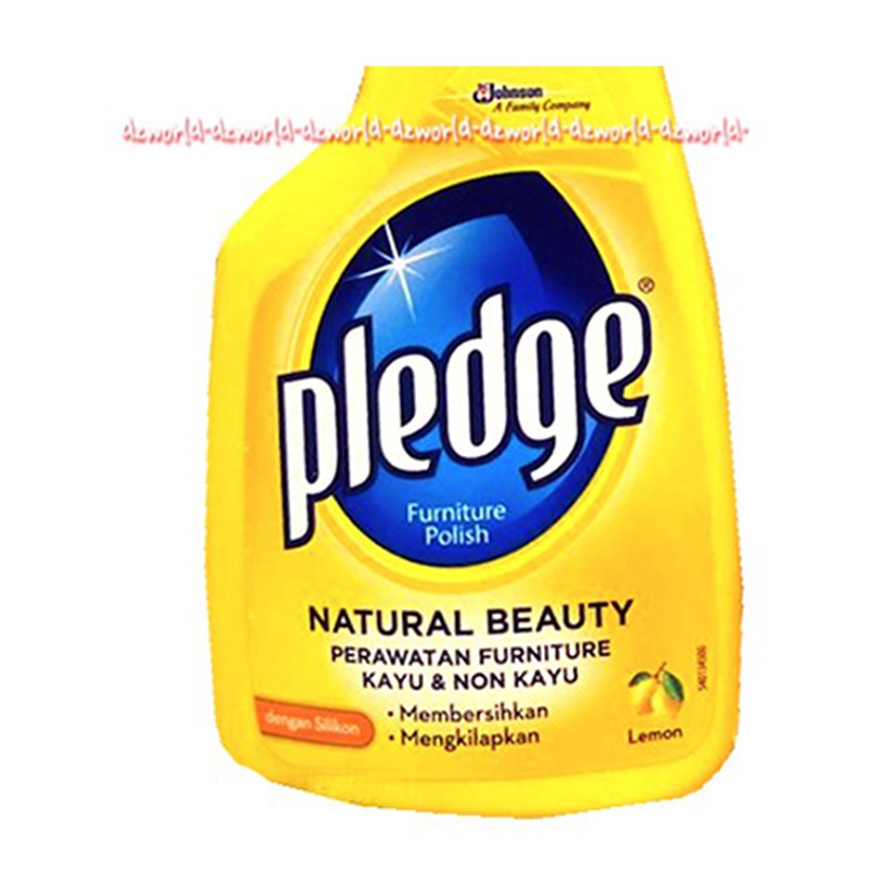 Pledge Furniture Polish Nature Beauty 450ml Model Spray Semprot Aroma Lemon Pembersih Perabot Kayu Semprot Pledge Natural Beauty Pled Sprei 450 ml