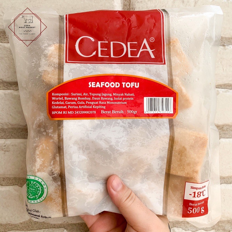 CEDEA Seafood Tofu 500gr Cidea Frozen Food