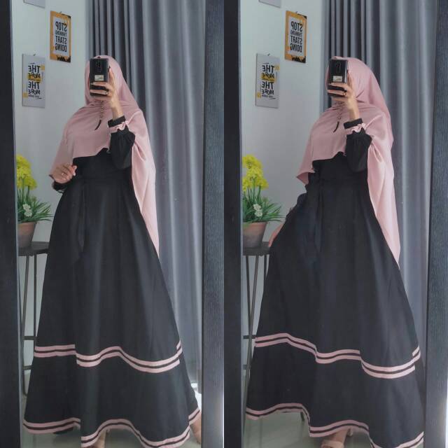 JIHAN SET - GAMIS MUSLIMAH CANTIK, BERKUALITAS