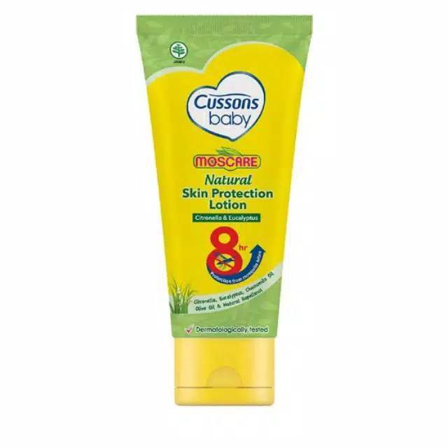 Cussons baby moscare natural skin protection lotion citronella eucalyptus 100 ml