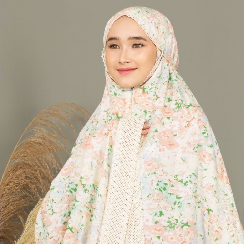 Mukena Jumbo Dewasa 2in1 DAISY Rayon Viscose Premium