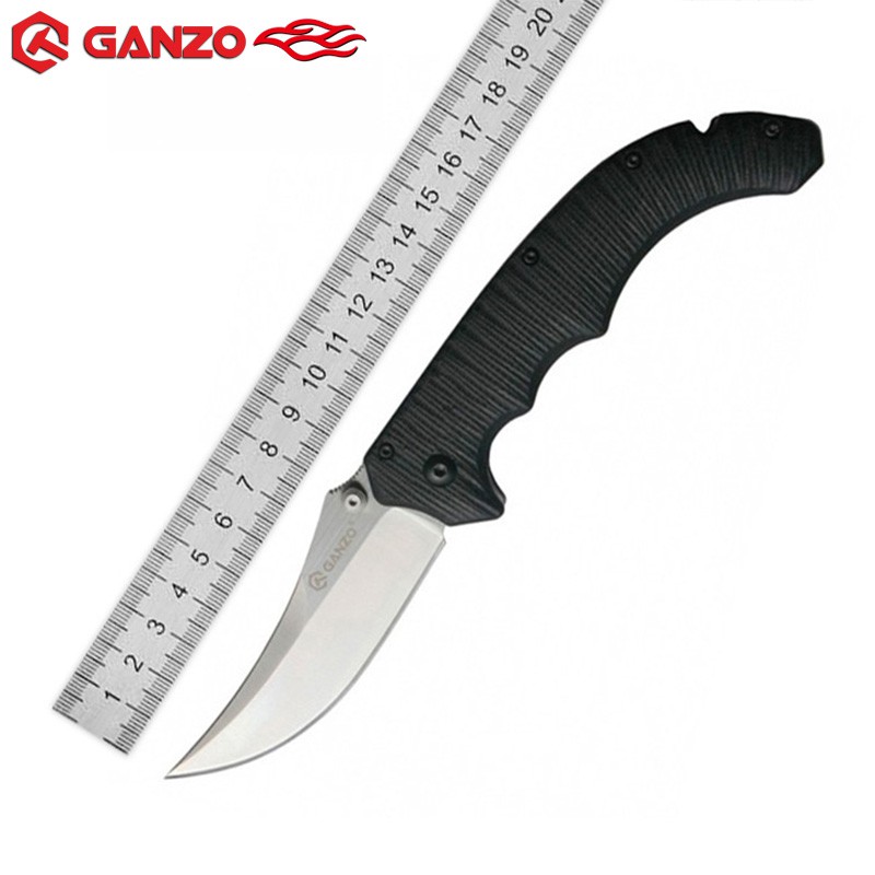 440C Blade Folding Knife Ganzo G712 Firebird F712 Hunting Carambit Survival Tactical Utility