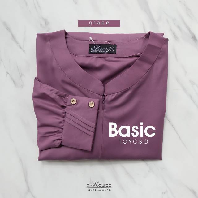 Gamis basic alhauraa