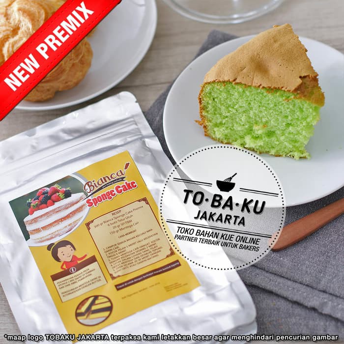 

TEPUNG PREMIKS INSTANT BIANCA PREMIX ADONAN SPONGE CAKE INSTAN POWDER