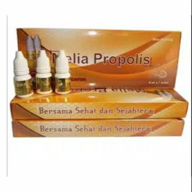 PROPOLIS MELIA - OBAT DAYA TAHAN TUBUH - ORIGINAL ASLI MEMBER - HARGA 1BOX ISI 7BOTOL