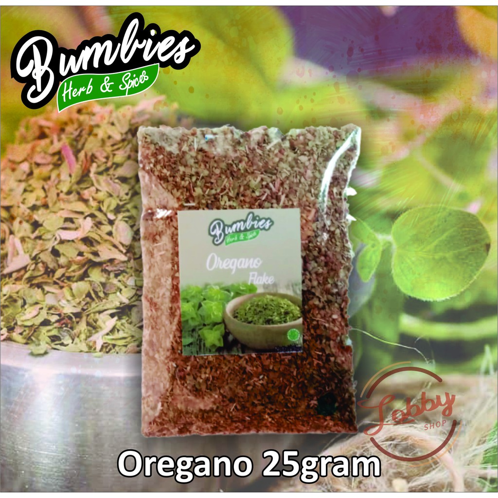 

Daun Oregano 25gram Bumbies Product | Dried Oregano | Oregano Leaves | Topping Pizza Mie Spagheti