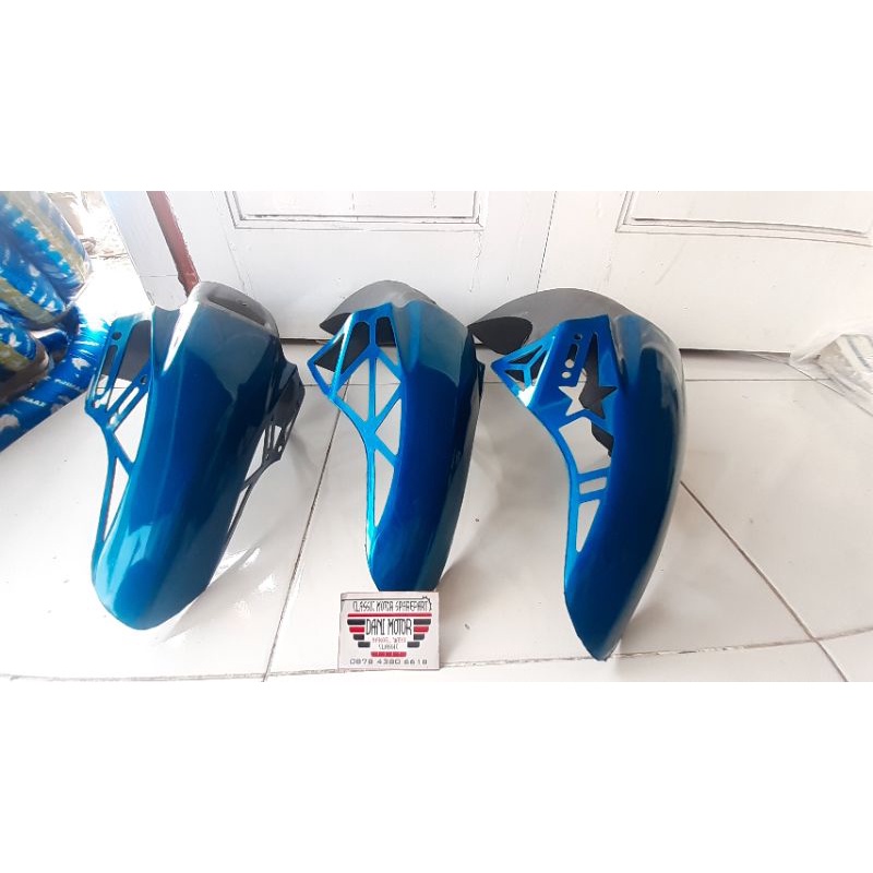 SPAKBOR DEPAN CS1 CS ONE COAK BIRU