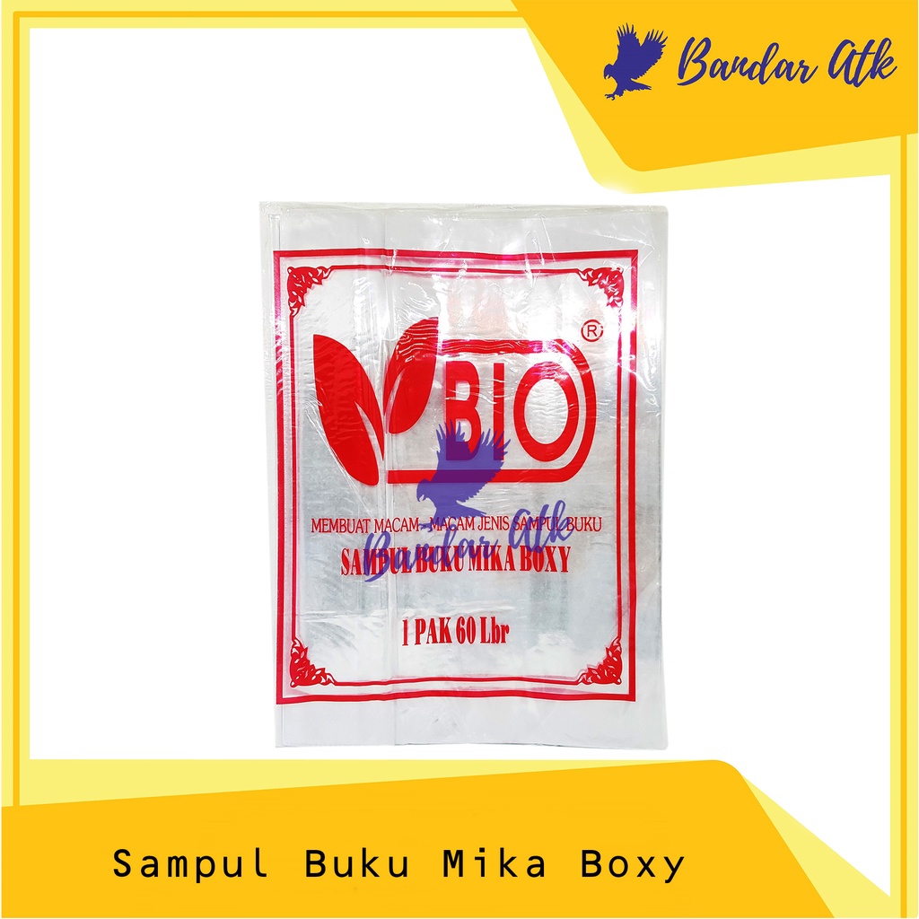 

Sampul Buku Plastik Mika Uk Kwarto [1 PACK]