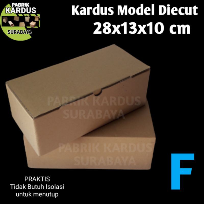 

KARDUS F COKLAT 28x13x10cm BOX DUS KARTON BOX KOTAK SEPATU POLOS HP