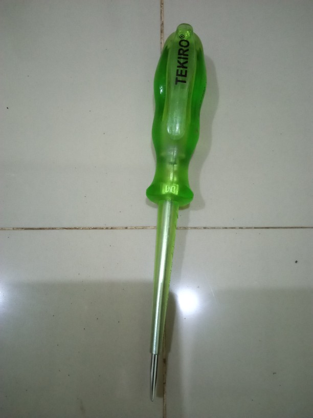 Tekiro Obeng Testpen Listrik Ac Tespen Minus 105-250 Volt Ac Tester