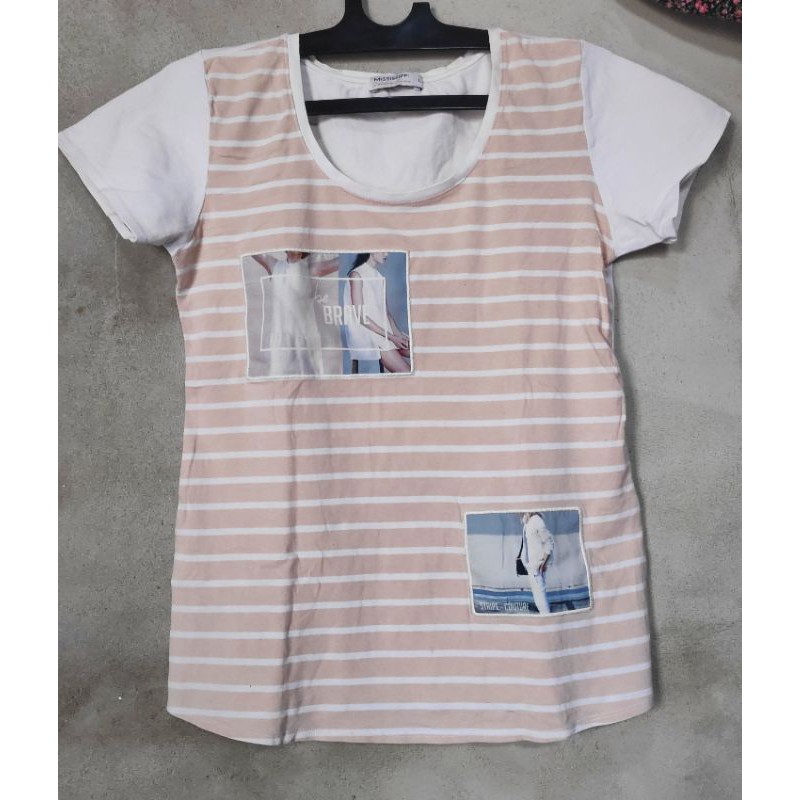 Second//Kaos Oblong Lengan Pendek