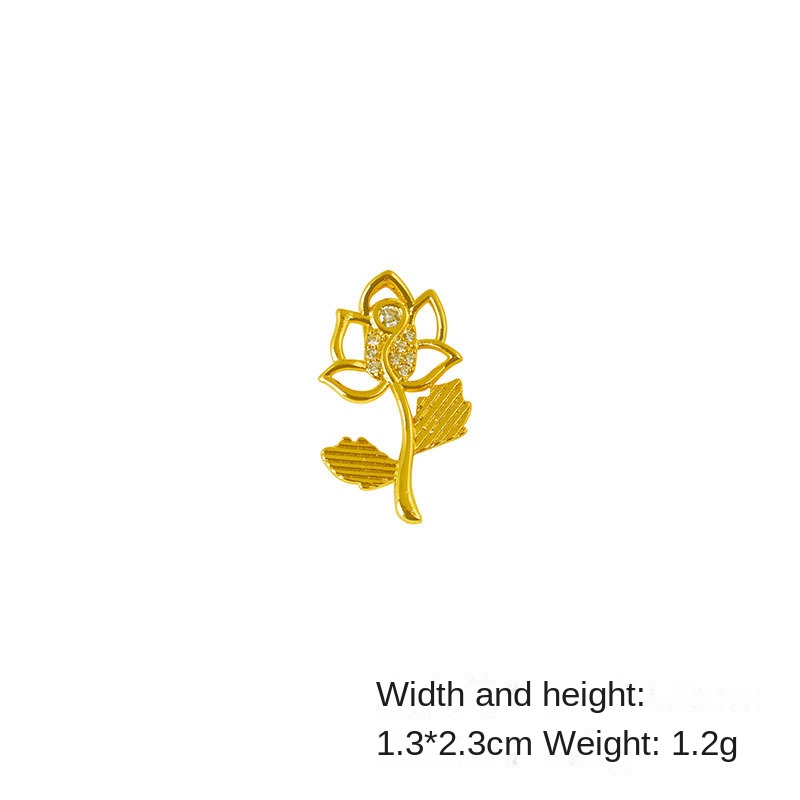 Kalung Liontin Bunga Hollow Lapis Emas Emas Asli Kadar 375 Hias Berlian Gaya Korea Untuk Wanita