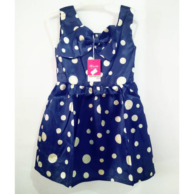 Dress blue polka import