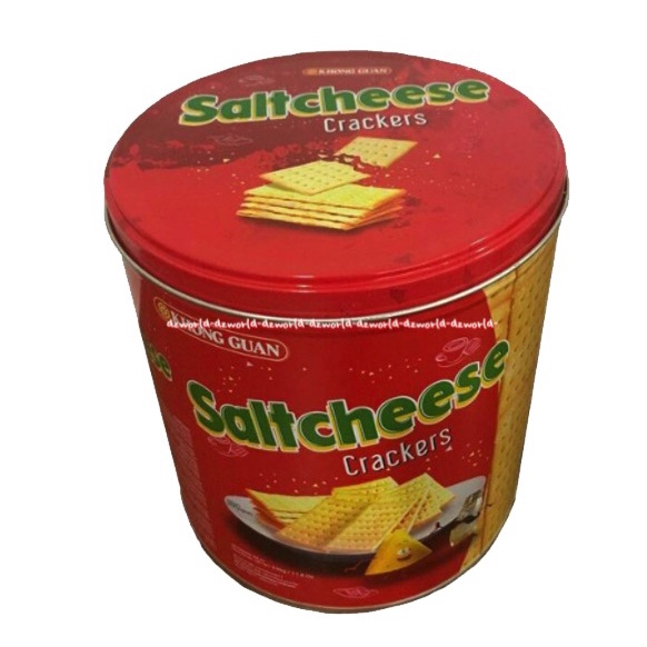 Khong Guan 336gr Saltcheese Crakers Snack Cemilan Keju Asin Salt Cheese Kong guan Kongguan Sakt Cheese Crack Kers