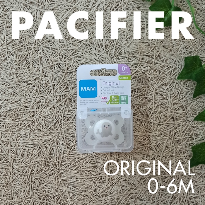 MAM Orthodontic Pacifier Original | Night | Air  Baby Soother Empeng Bayi MAM